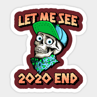 Let Me See 2020 End Sticker